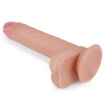 7'' Dual layered Platinum Silicone Cock - obrazek 6