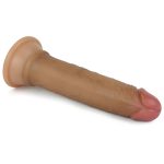 7'' Dual layered Platinum Silicone Cock - obrazek 6