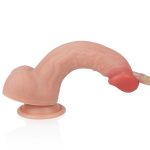 8'' Dual layered Platinum Silicone Cock - obrazek 4