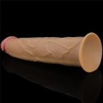 9.0'' Dual Layered Platinum Silicone Rotator - obrazek 8