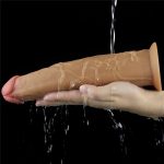 9.0'' Dual Layered Platinum Silicone Rotator - obrazek 15
