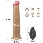 10'' Dual Layered Platinum Silicone Rotator - obrazek 2