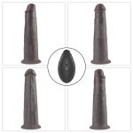 8.0'' Dual Layered Platinum Silicone Rotator - obrazek 5