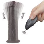 8.0'' Dual Layered Platinum Silicone Rotator - obrazek 7
