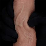 7'' Dual Layered Silicone Cock - obrazek 4