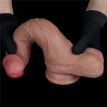 8.5'' Dual Layered Silicone Cock - obrazek 8