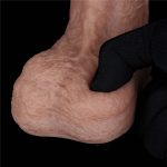 8.5'' Dual Layered Silicone Cock - obrazek 5