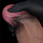 9.5"""" Dual Layered Silicone Cock XXL - obrazek 7
