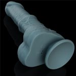 11'' Rechargeable Thrusting and Vibrating Silicone Dildo with Remote - obrazek 10
