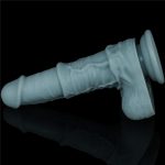 11'' Rechargeable Thrusting and Vibrating Silicone Dildo with Remote - obrazek 8