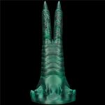 Savage Charm Double-Claw Vibrating Silicone Dildo - obrazek 11