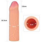 Add 1"" Revolutionary Silicone Nature Extender Uncircumcised - obrazek 2