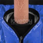 Chic Strap-On shorts (28 - 31 inch waist) Blue - obrazek 9
