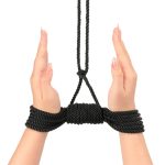 Rebellion Reign Ebony Silky Bondage Rope - obrazek 5