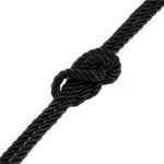 Rebellion Reign Ebony Silky Bondage Rope - obrazek 7