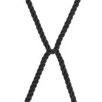 Rebellion Reign Ebony Silky Bondage Rope - obrazek 8