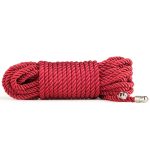 Rebellion Reign Crimson Silky Bondage Rope - obrazek 3