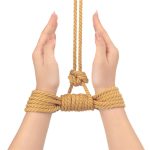 Rebellion Reign Natural Knot Bondage Rope - obrazek 5