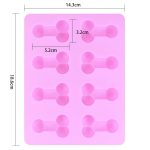 Pecker Chocolate/Ice Tray - obrazek 2