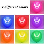 Super Dick Forever Bachelorette Balloons(Pack of 7) - obrazek 4