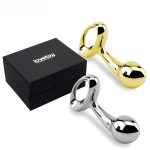 Luxury Pure Metal Plug Silver - obrazek 2