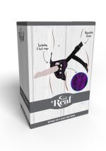 Strap-On Lace Harness Purple - obrazek 2