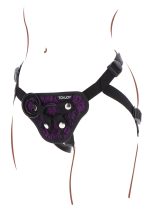 Strap-On Lace Harness Purple - obrazek 5