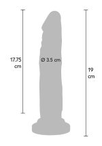 Happy Dicks Dong 7.5 inch Pink - obrazek 3