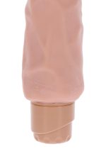 Dual Density Big Vibrator 9in. Light skin tone - obrazek 4