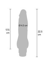 Dual Density Smooth Vibrator Light skin tone - obrazek 5
