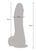 Up&Down Rotating Vibr Dildo Light skin tone - obrazek 5