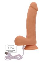 Magnetic Pulse Trusting Dildo Light skin tone - obrazek 4