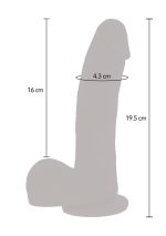Magnetic Pulse Trusting Dildo Light skin tone - obrazek 5