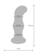 The Gleaming Glass Buttplug Blue - obrazek 10