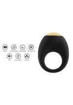Eclipse Vibrating Cock Ring Black - obrazek 4