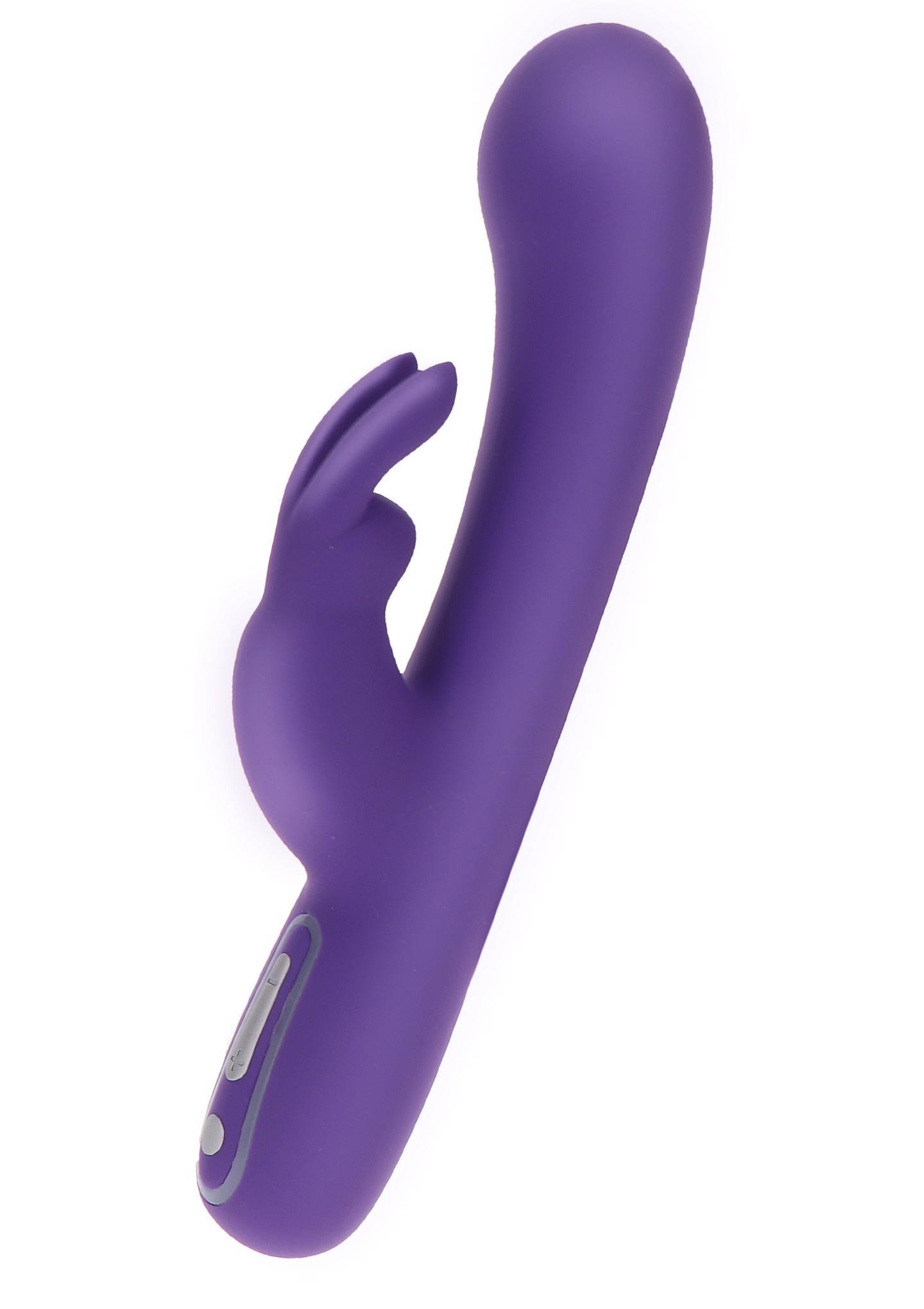 10268_PURPLE_01 Exciting Rabbit Vibrator Purple - obrazek 1