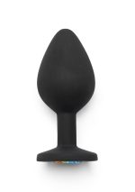 Rainbow Booty Jewel Medium Black - obrazek 3