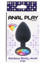 Rainbow Booty Jewel Large Black - obrazek 2