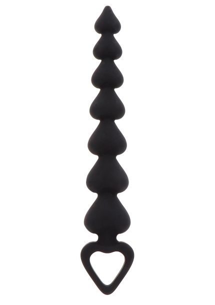 Heart Beads Black
