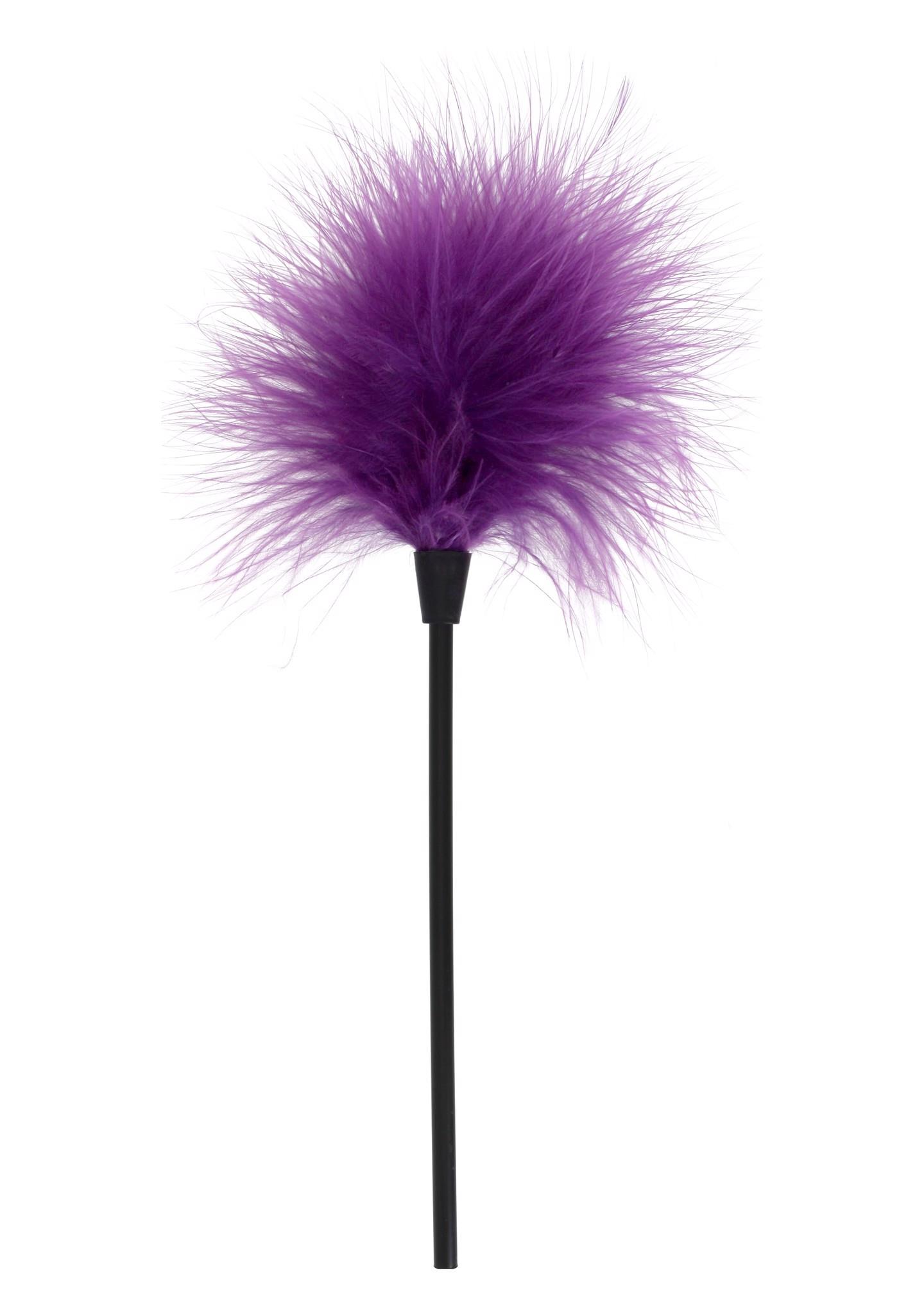 10305_PURPLE_01 Sexy Feather Tickler Purple - obrazek 1