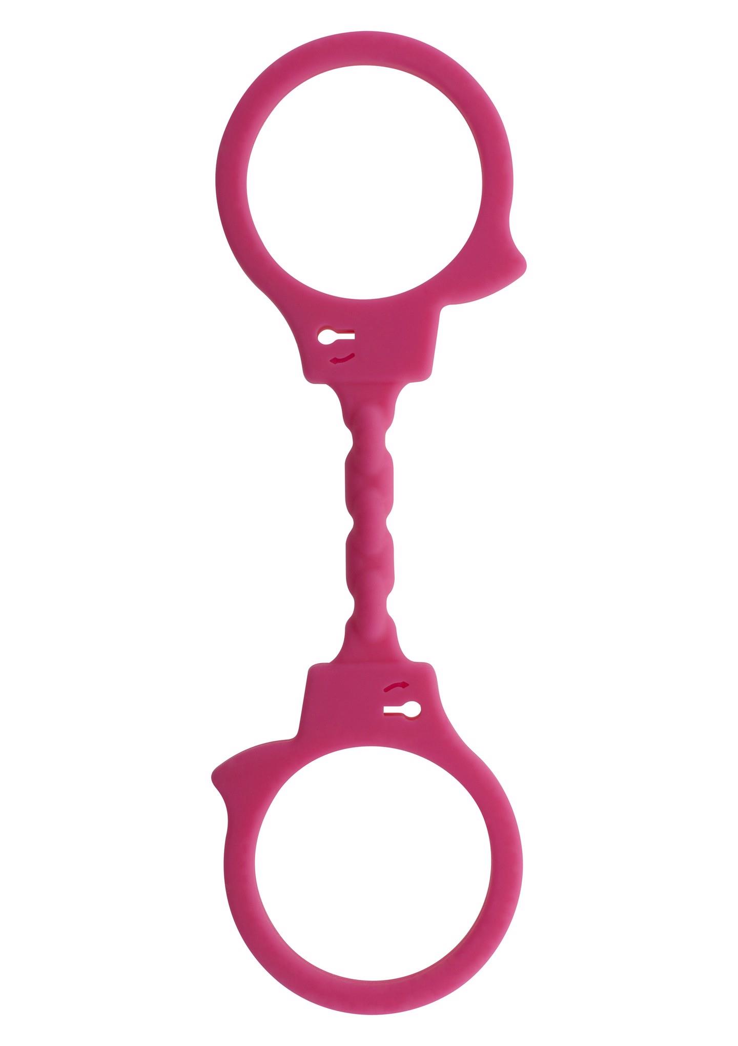 10317_PINK_01 Stretchy Fun Cuffs Pink - obrazek 1
