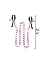 Stimulating Nipple Chain Metal - obrazek 3