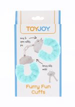 Furry Fun Cuffs Aqua - obrazek 2