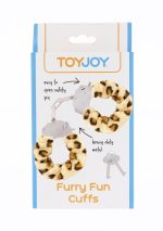 Furry Fun Cuffs Leopard - obrazek 2