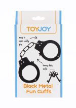 Metal Handcuffs Black - obrazek 2