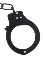 Metal Handcuffs Black - obrazek 3