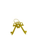 Metal Handcuffs Gold - obrazek 4