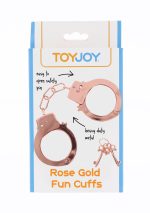 Metal Handcuffs Rose Gold - obrazek 2
