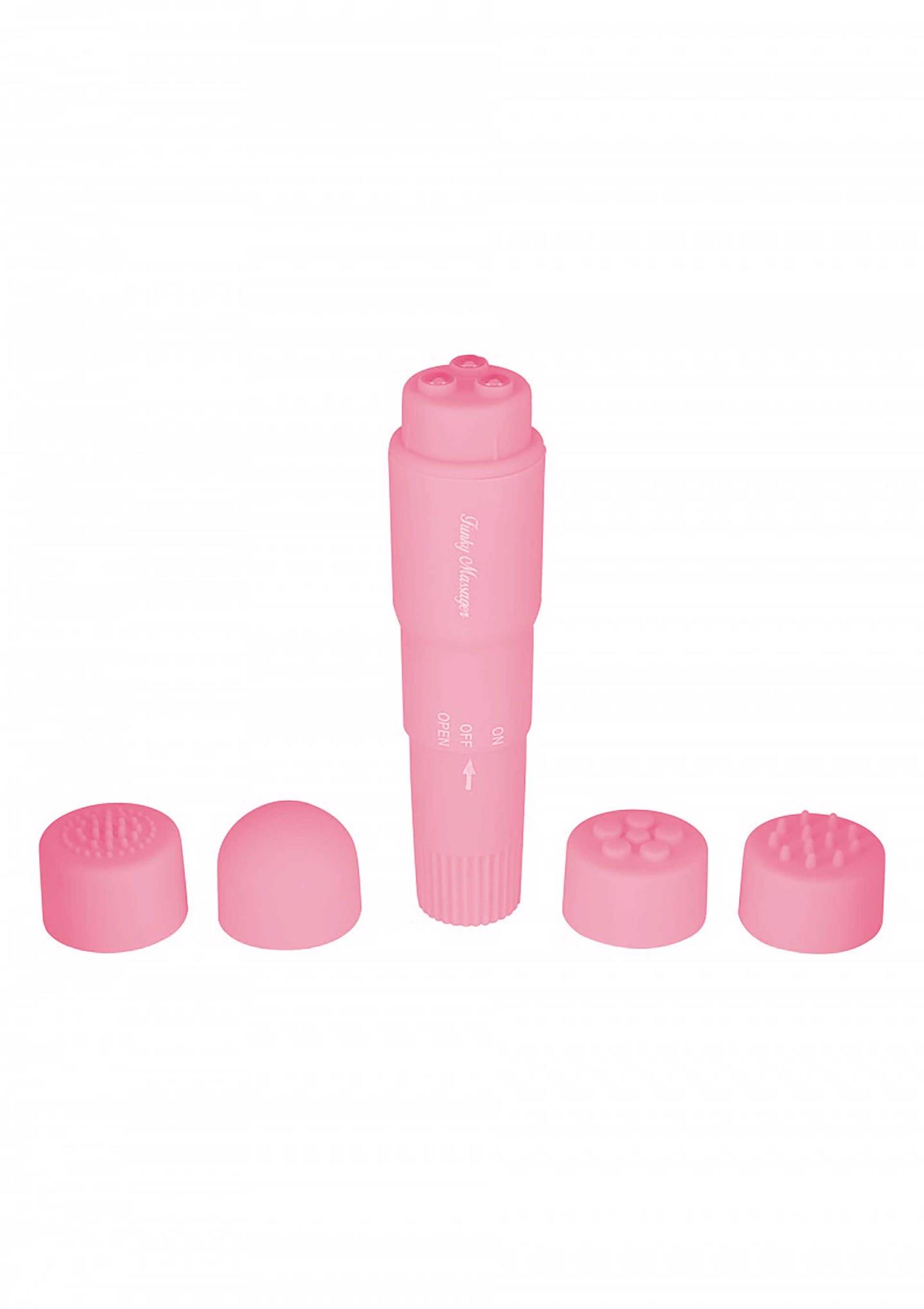 10407_PINK_01 Funky Massager Pink - obrazek 1