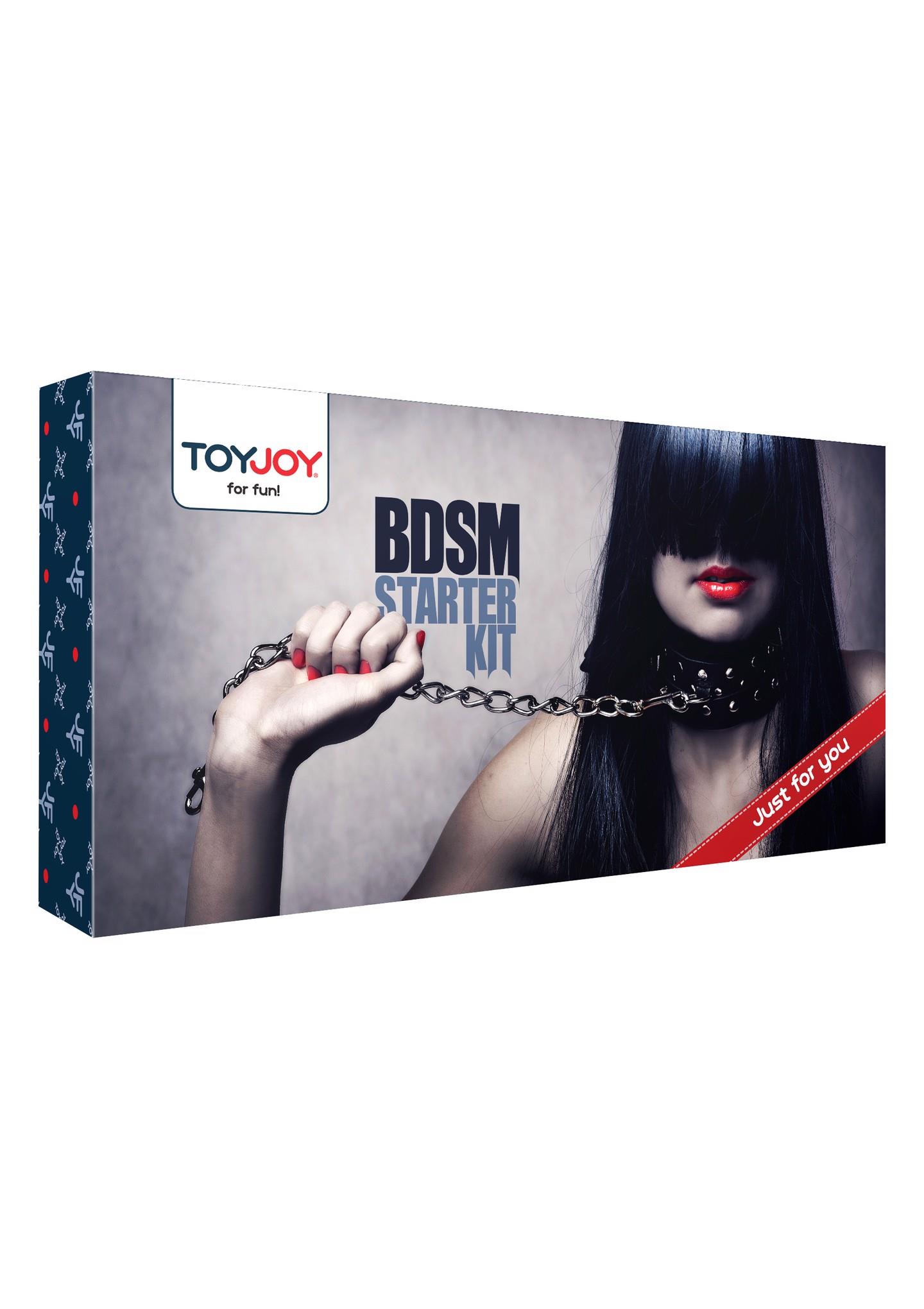 10433_BLACK_01 Bdsm Starter Kit Black - obrazek 1